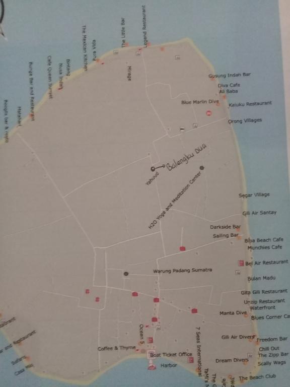 Balengku Dua Apartment Gili Air Bagian luar foto