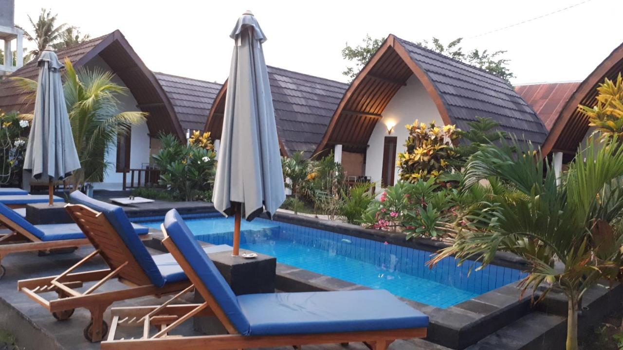 Balengku Dua Apartment Gili Air Bagian luar foto